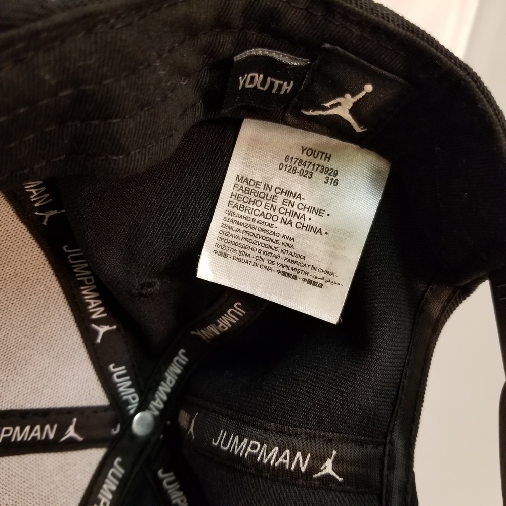 Nike YOUTH Air‎ Jordan Jumpman Strapback Cap Hat Classic Retro Slouch - Picture 6 of 9